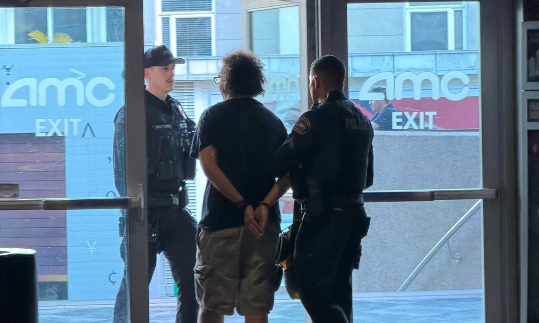 Man arrested for pepper-spraying moviegoer over cellphone use at Burbank theater, police say