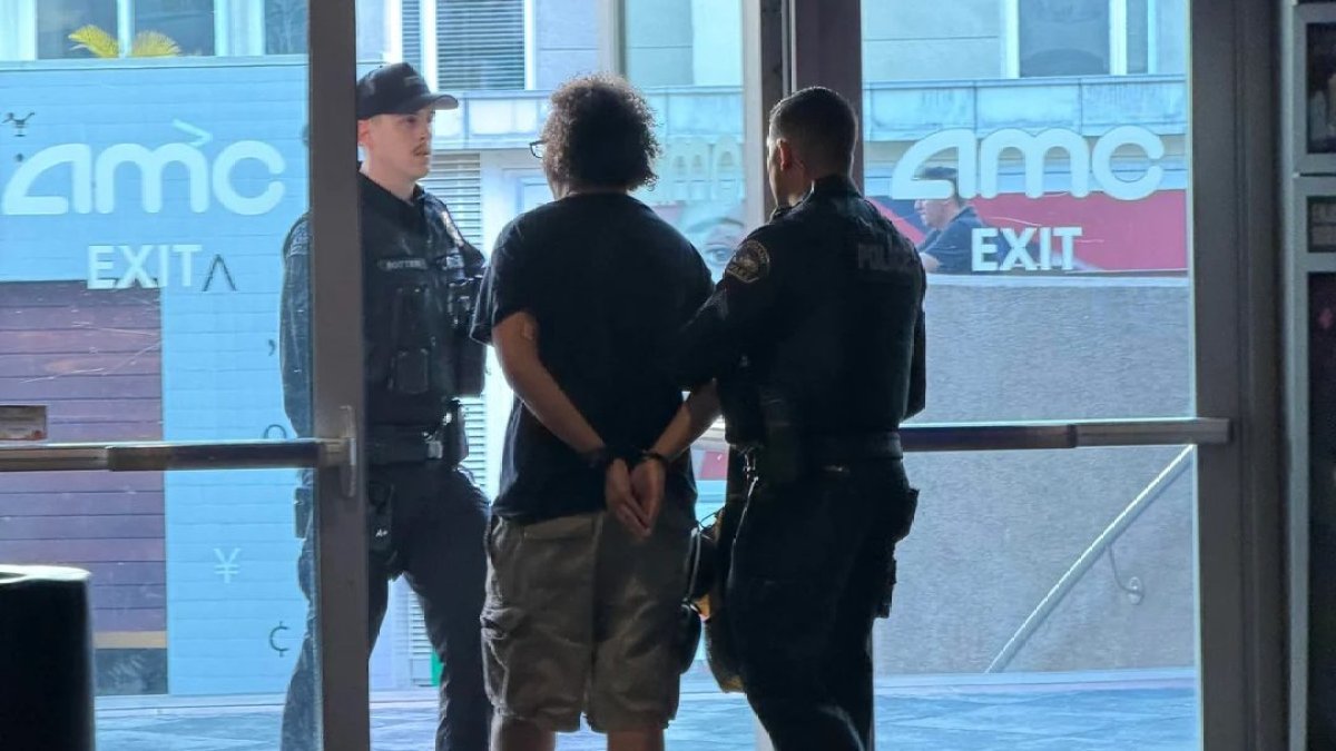 Photo: NBC Los Angeles LA Man Matthew Ware Arrested for Pepper-Spraying Moviegoer in Burbank