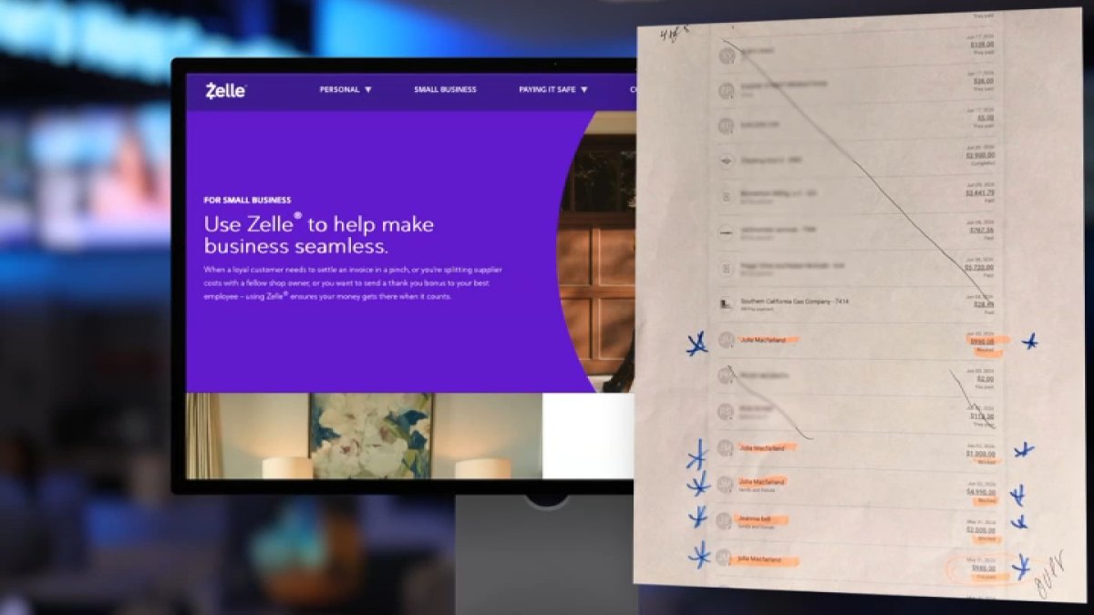 Burbank business owner disputes $2,000 Zelle transfer, bank's fraud review