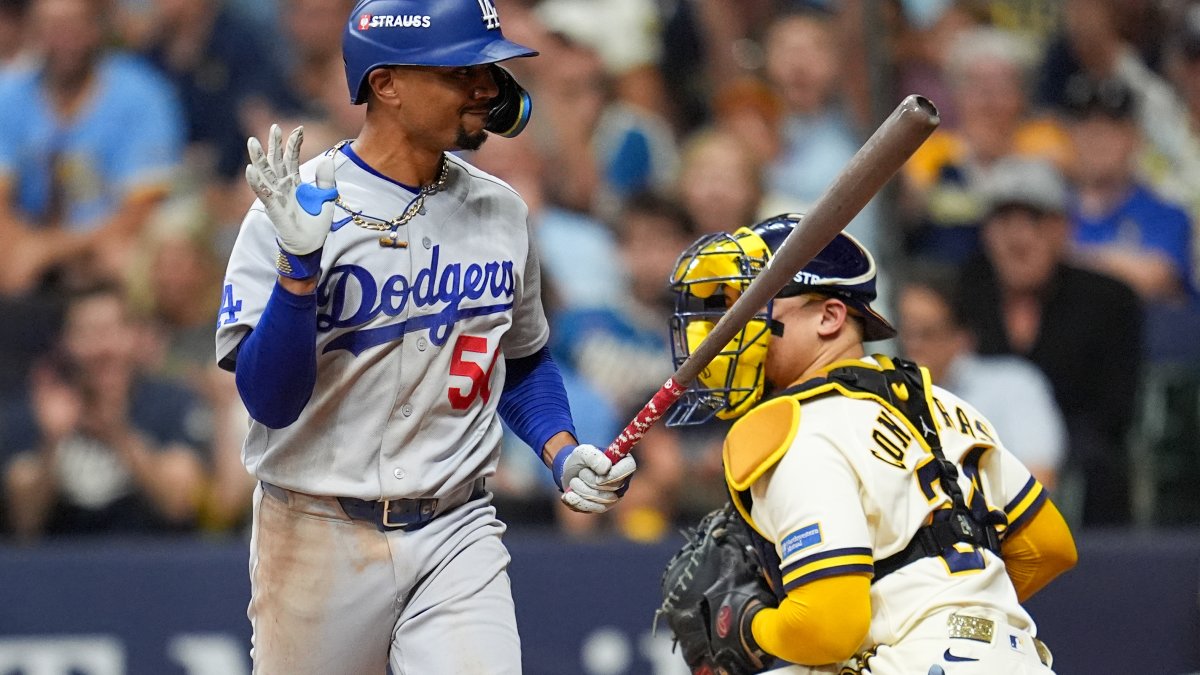 Dodgers trail behind Milwaukee Brewers following 7-4 loss