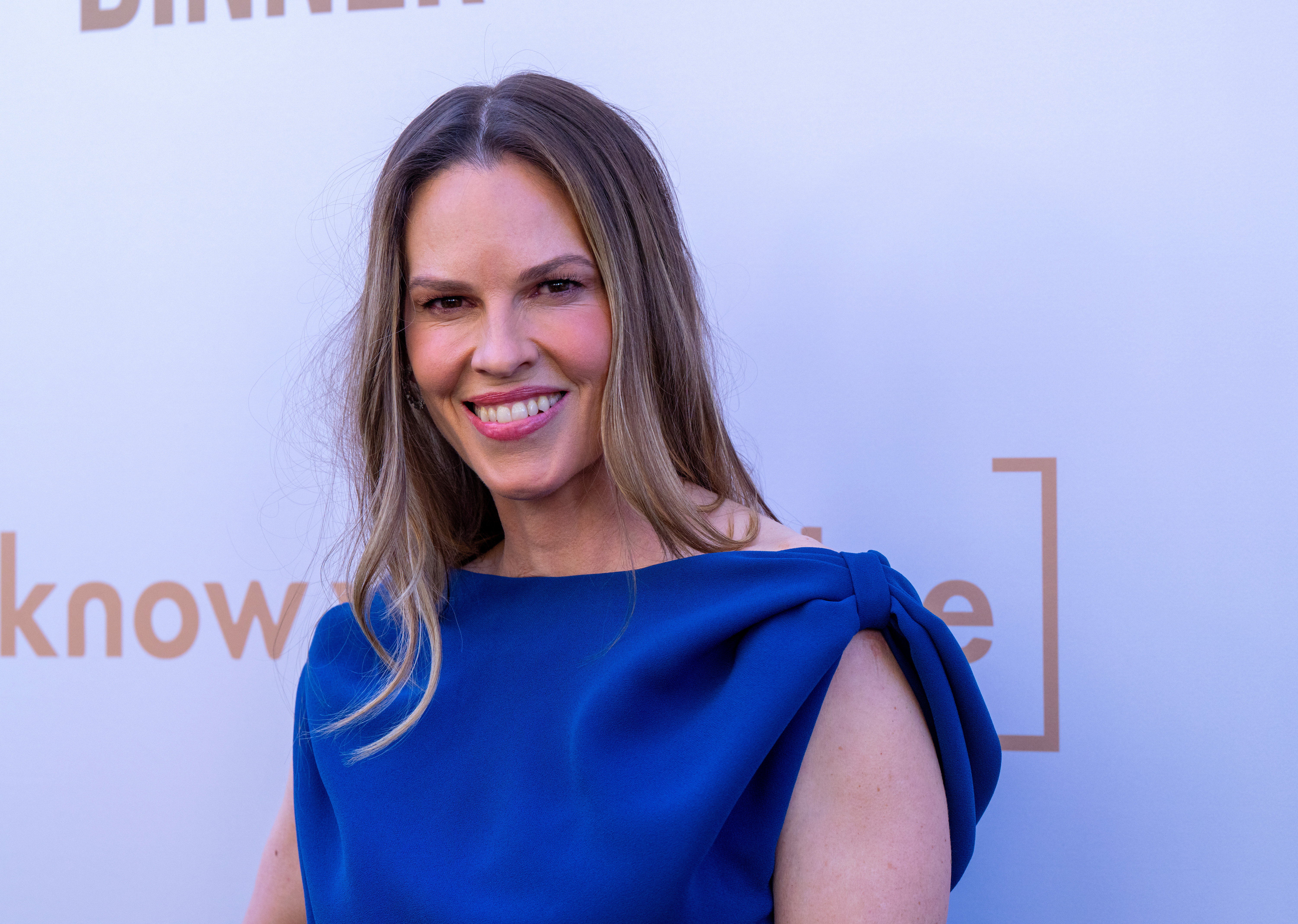 Actress Hilary Swank