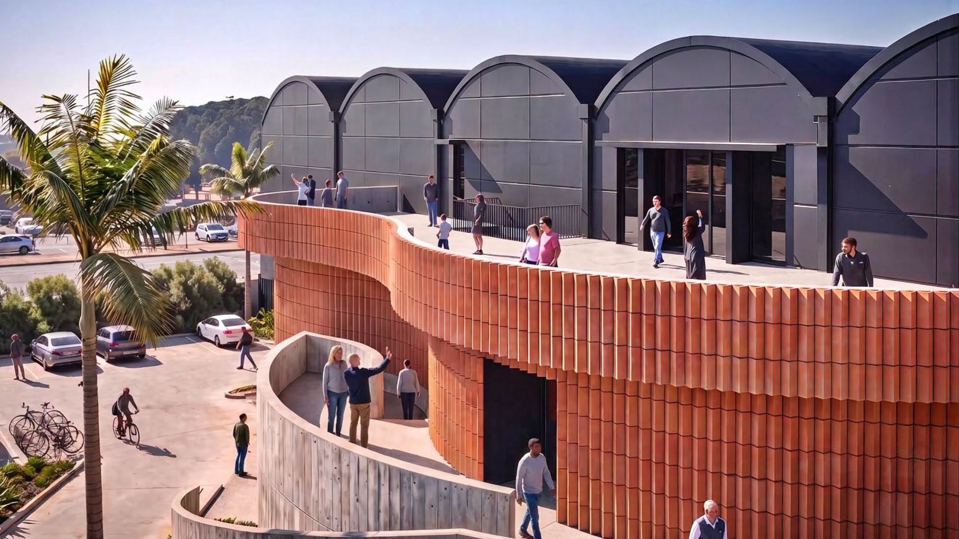 The Bunny Museum hared, er, shared some renderings of its future home ...