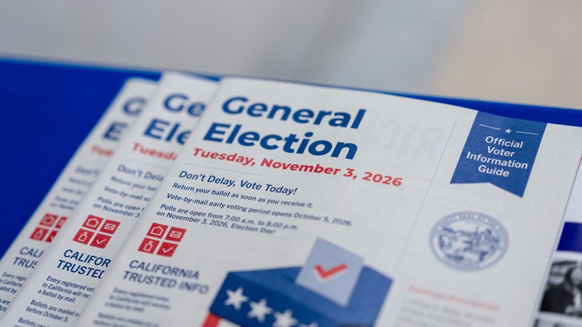 Voter information guides during early voting ahead of the midterm election at San Francisco County’s election operations facility at City Hall in San Francisco, California, US, on Thursday, Oct. 8, 2026. A proposal to tax California’s billionaires has fractured Democratic politics, repelled some of the state’s richest residents and exploded into a costly battle that’s overshadowing even the gubernatorial election. Photographer: David Paul Morris/Bloomberg via Getty Images