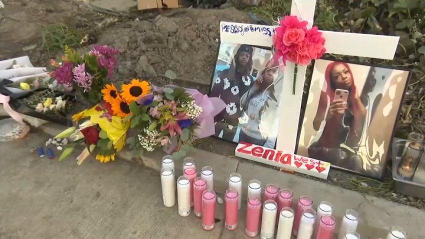 A vigil was held by Zenia West on Wednesday, Oct. 7, 2026.