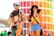 INDIO, CA - APRIL 13: Festivalgoers attend the 2018 Coachella Valley Music And Arts Festival at the Empire Polo Field on April 13, 2018 in Indio, California. (Photo by Christopher Polk/Getty Images for Coachella)