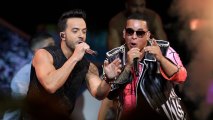 In this April 27, 2017, file photo, singers Luis Fonsi, left, and Daddy Yankee perform during the Latin Billboard Awards in Coral Gables, Florida. Beyond “Despacito” 2017 was a great year for Latin music in the global charts.