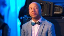 This July 16, 2016, file photo shows Russell Simmons in Water Mill, New York. Model Keri Claussen Khalighi has accused Simmons of sexually assaulting her when she was 17 in 1991, a claim that Simmons denies.