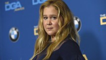 Amy Schumer poses in the press room at the 70th annual Directors Guild of America Awards at The Beverly Hilton hotel on Saturday, Feb. 3, 2018, in Beverly Hills, California.