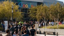 Google employees walk off the job to protest the company