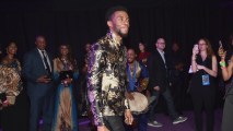 Actor Chadwick Boseman at the Los Angeles World Premiere of Marvel Studios