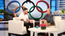 At a taping of "The Ellen DeGeneres Show" Olympian Gus Kenworthy talks to Ellen about his disappointment in Vice President Mike Pence leading the delegation in South Korea.