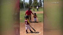 Little Leaguer Breaks Out Dramatic Slow-Motion Trot to Home