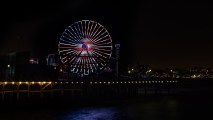 The famous Ferris wheel will display the flag and more colorful symbols on the evening of Saturday, Nov. 11.