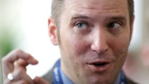 NATIONAL HARBOR, MD - FEBRUARY 23: White supremacist Richard Spencer talks with reporters during the first day of the Conservative Political Action Conference at the Gaylord National Resort and Convention Center February 23, 2017 in National Harbor, Maryland. American Conservative Union Chairman Matt Schlapp said that Spencer was "not part of the agenda" at CPAC. Hosted by the American Conservative Union, CPAC is an annual gathering of right wing politicians, commentators and their supporters. (Photo by Chip Somodevilla/Getty Images)