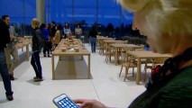 Apple holds its first women entrepreneurs camp at its headquarters Sunday in Cupertino. (Jan. 27, 2019)