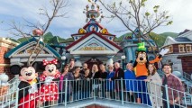 The Gerlach clan gathered at the Happiest Place on Earth in April 2018 for an unusual and sweet reunion.