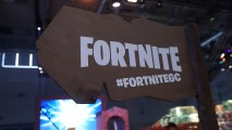 A sign advertises the 