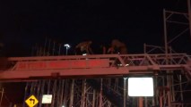 Fire Dept Rescues Stranded Roller Coaster Riders