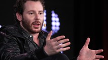 FILE - Tech entrepreneur Sean Parker speaks during the 2011 Web 2.0 Summit on Oct. 17, 2011, in San Francisco, Calif.