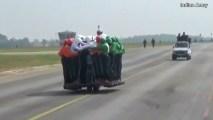 58 Indian Soldiers Ride a Single Motorcycle to Break Record