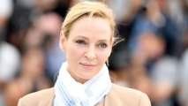 Uma Thurman attends Jury Un Certain Regard Photocall during the 70th annual Cannes Film Festival at Palais des Festivals on May 18, 2017 in Cannes, France.