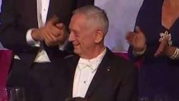 Watch: General Jim Mattis Cracks Trump Joke At Charity Dinner
