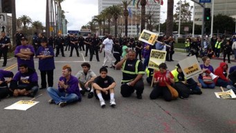 Packed Streets, Few Arrests in LA May Day