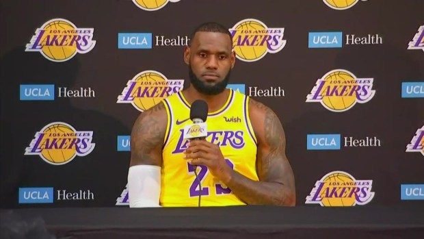 Lakers Media Day: LeBron James Looking to Be Part of 'Something Special ...