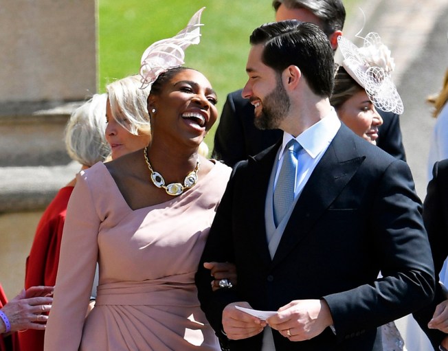 serena williams royal wedding outfit