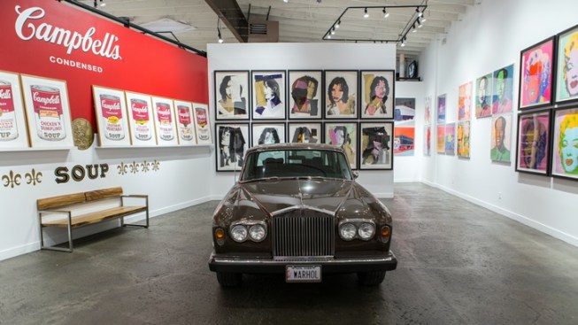 Andy Warhol's Rolls-Royce: On Display