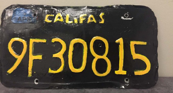 California Legacy Plates >> This Fake License Plate Got A Motorcycle Officer S Attention California Legacy Plates >> This Fake License Plate Got A Motorcycle Officer S Attention